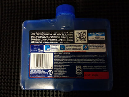 Finish Dishwasher Machine Cleaner (1 Bottle)