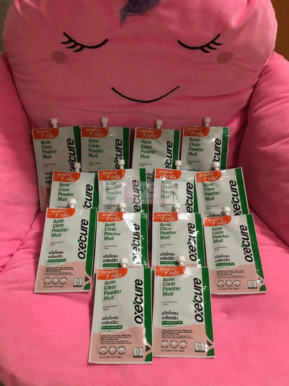 (BIGGER SIZE) OXE'CURE ACNE CLEAR POWER MUD 7G. - PRODUCT OF JAPAN