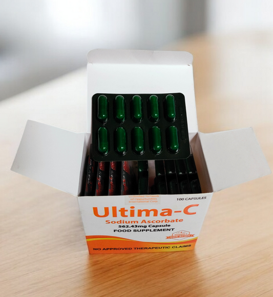 Ultima C Vitamins 1 Box Non Acidic Sodium Ascorbate