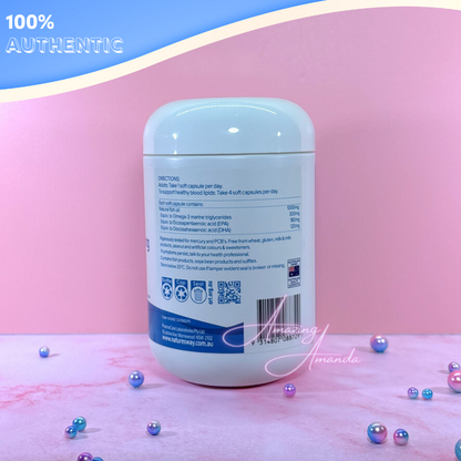 Nature's Way Wild Caught Odourless Fish Oil 1000mg 150 Capsules