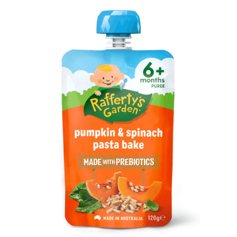 Rafferty’s Garden Baby Food Puree 120g – 6+ Months (All Flavors)