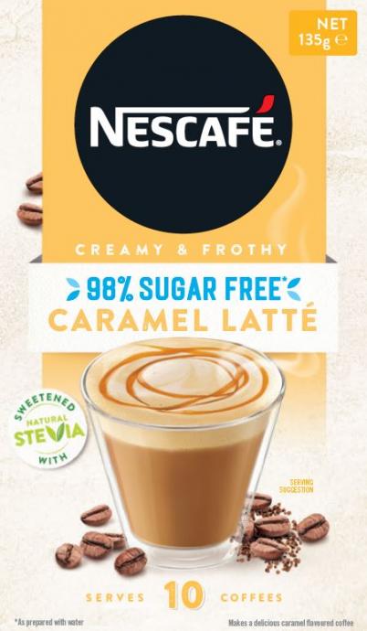 Nescafe Sugar Free Instant Coffee Sachets – 10 Pack (All Flavors)