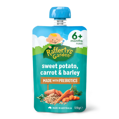 Rafferty’s Garden Baby Food Puree 120g – 6+ Months (All Flavors)