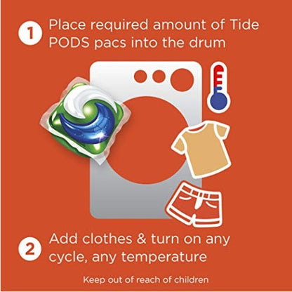TIDE PODS 3-IN-1 LAUNDRY DETERGENT (SPRING MEADOW, 112 PODS)