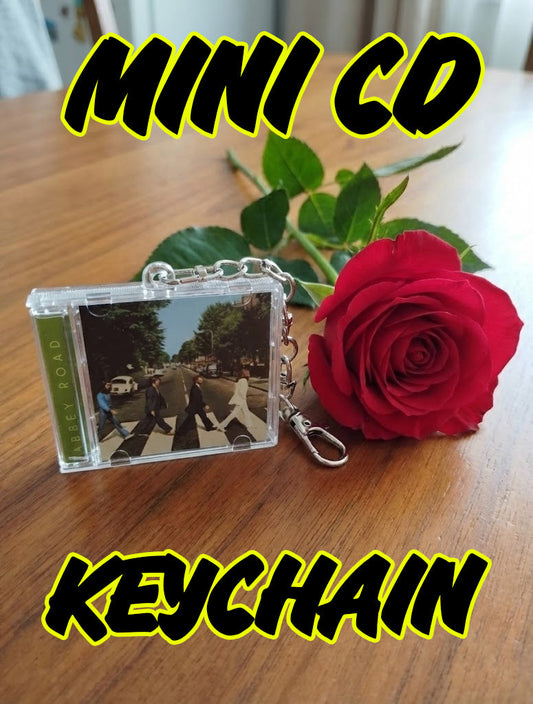 Mini CD Keychain BEATLES