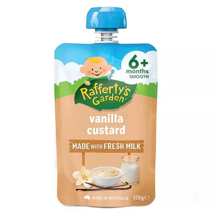 Rafferty’s Garden Baby Food Puree 120g – 6+ Months (All Flavors)